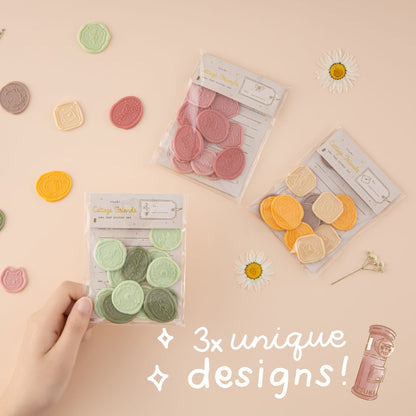 Tsuki ‘Cottage Friends’ Wax Seal Sticker Set ☾