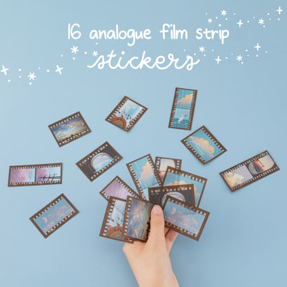 Tsuki ‘Cloud Dreamland’ Scrapbook Sticker Set ☾