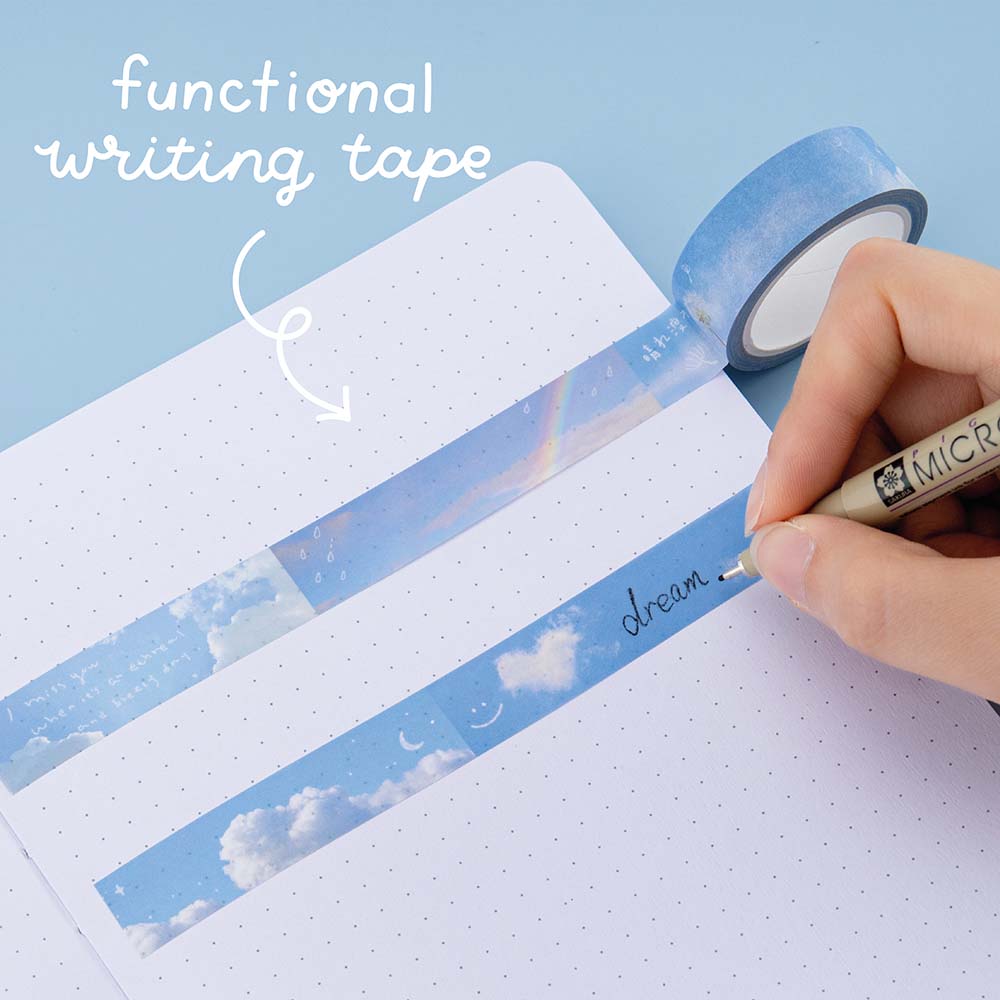 Tsuki ‘Cloud Dreamland’ Holographic Washi Tape Set ☾