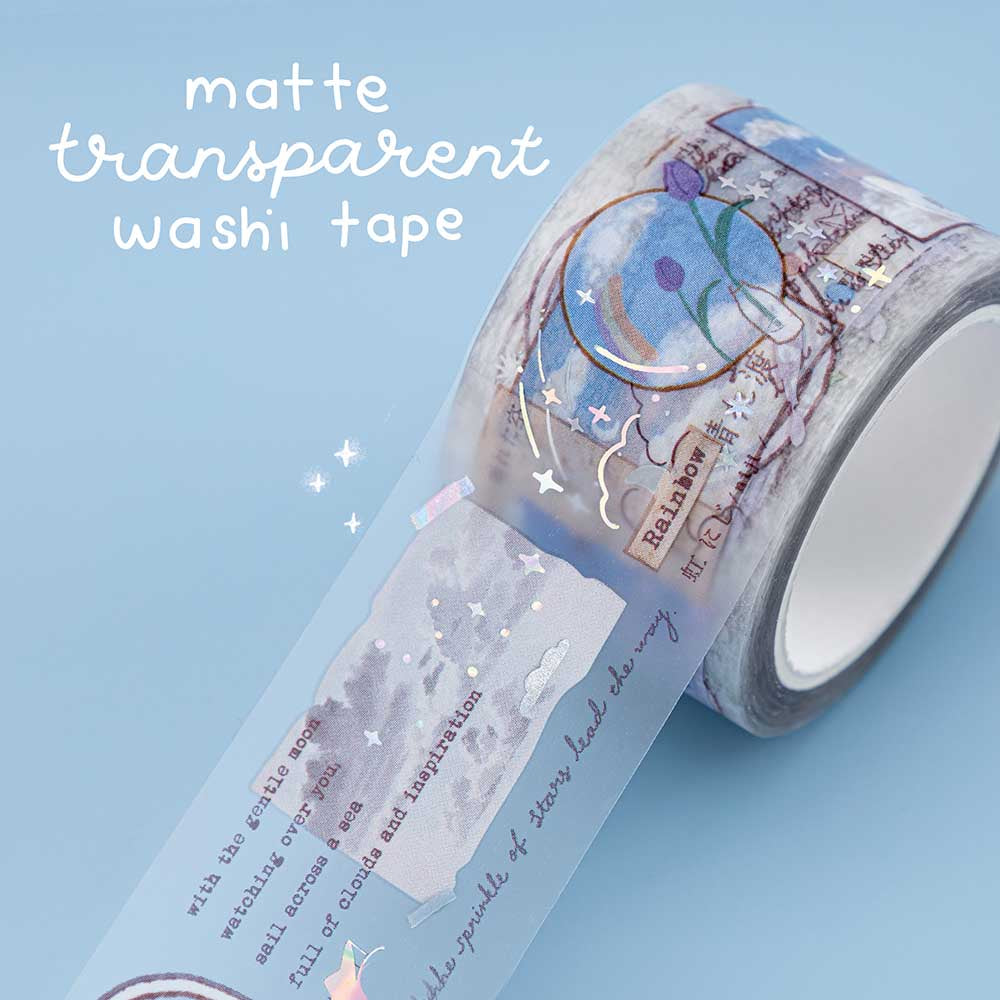 Tsuki ‘Cloud Dreamland’ Holographic Washi Tape Set ☾