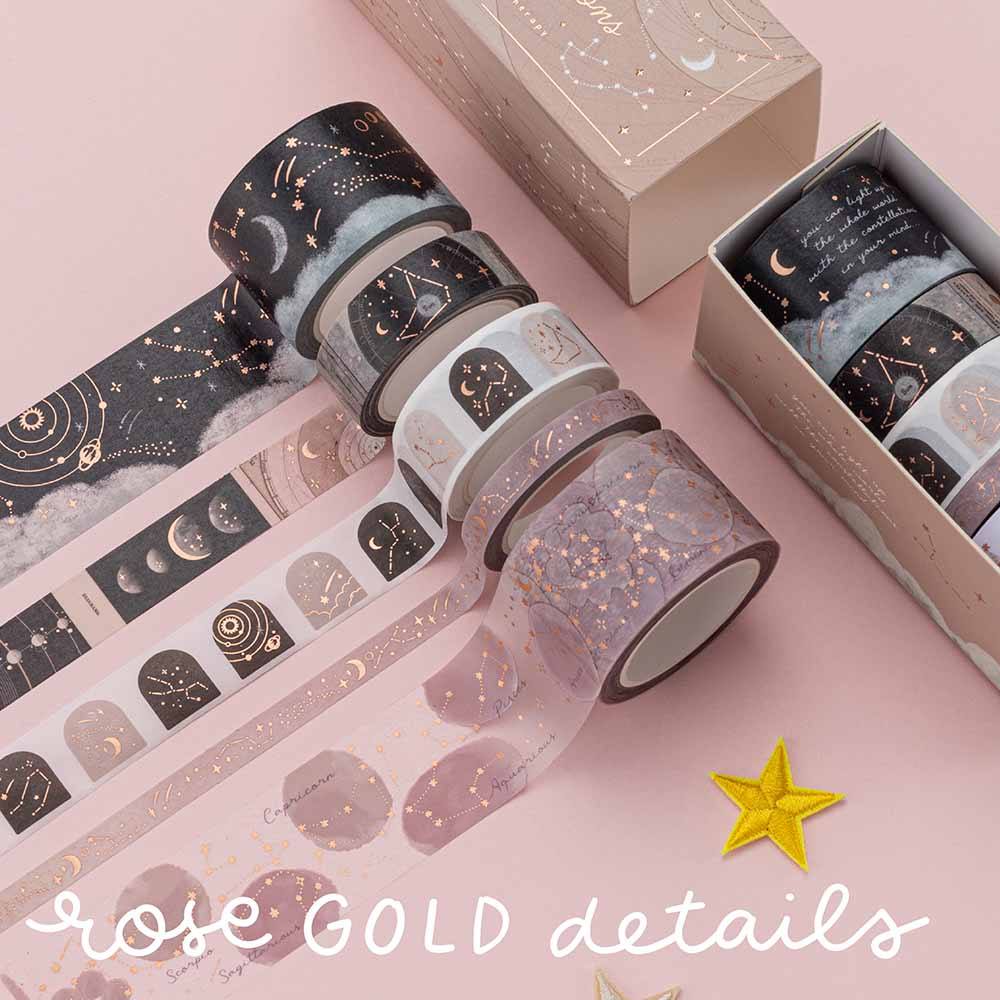 Tsuki ‘Constellations’ Washi Tape Set ☾