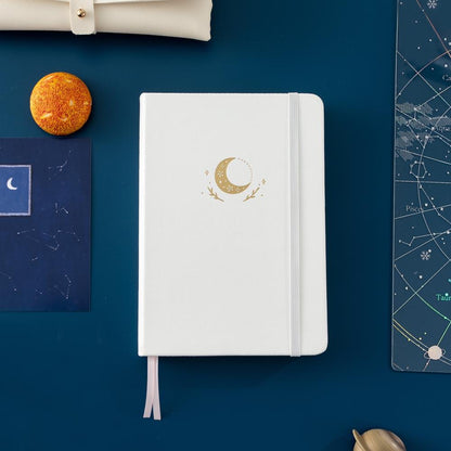 Tsuki 'Moonflower' Winter Limited Edition Luxury Bullet Journal ☾