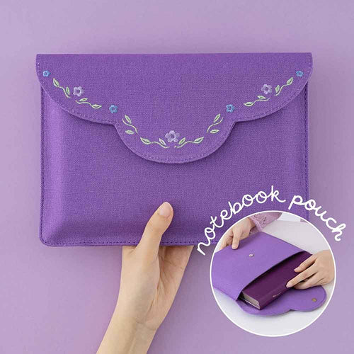 Tsuki ‘Enchanted Garden’ Notebook Pouch ☾