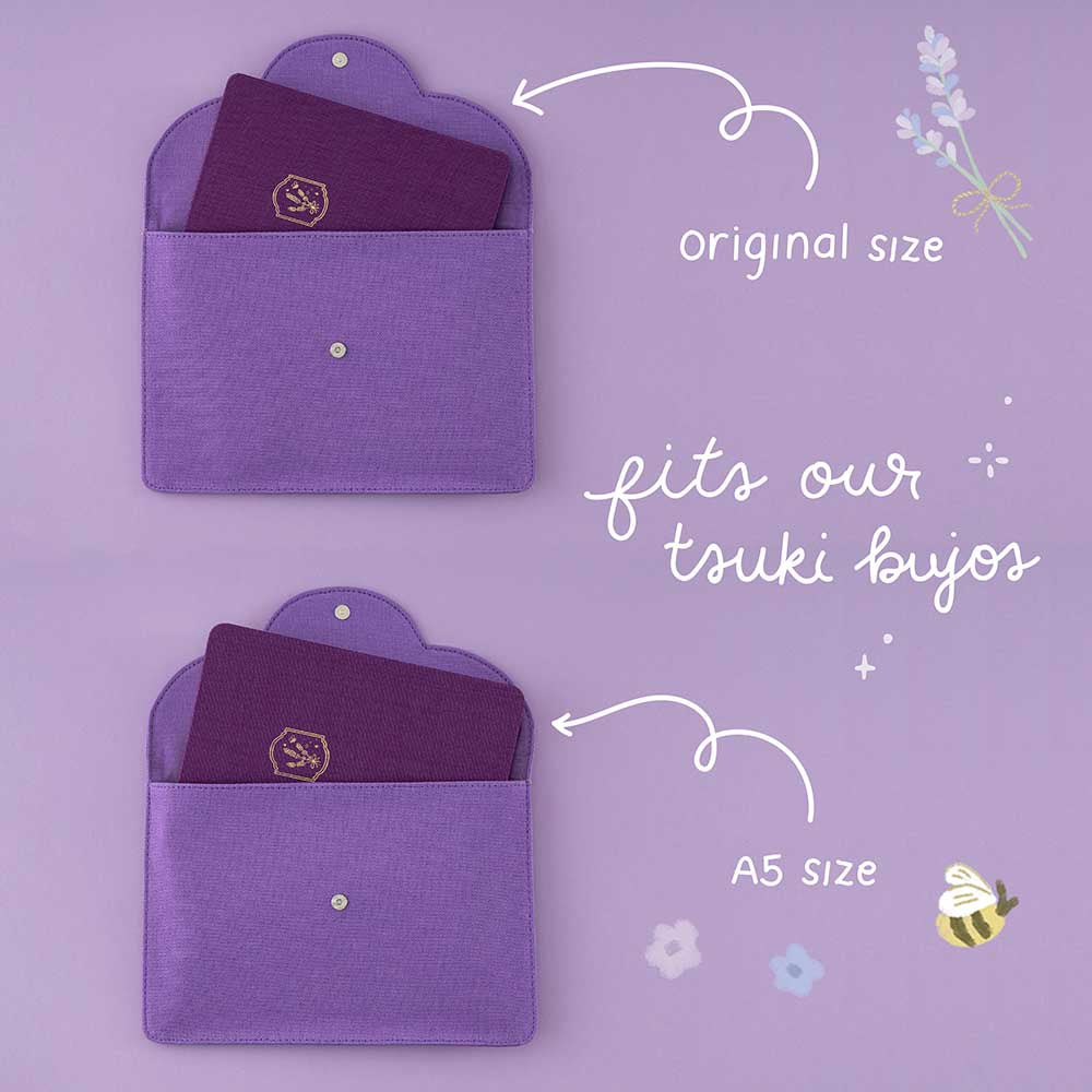 Tsuki ‘Enchanted Garden’ Notebook Pouch ☾