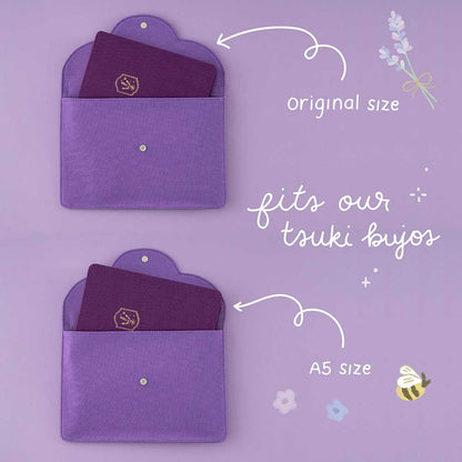 Tsuki ‘Enchanted Garden’ Notebook Pouch ☾