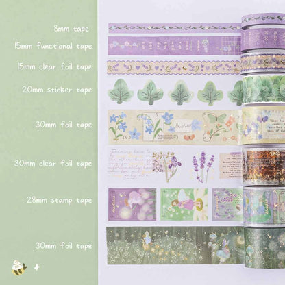 Tsuki ‘Enchanted Garden’ Washi Tape Set ☾