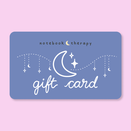 Notebook Therapy Gift Card