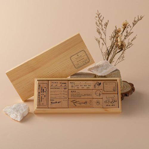 Hinoki - ‘Into the Forest’ Wooden Stamps