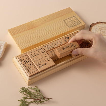 Hinoki - ‘Into the Forest’ Wooden Stamps