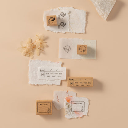 Hinoki - ‘Into the Forest’ Wooden Stamps