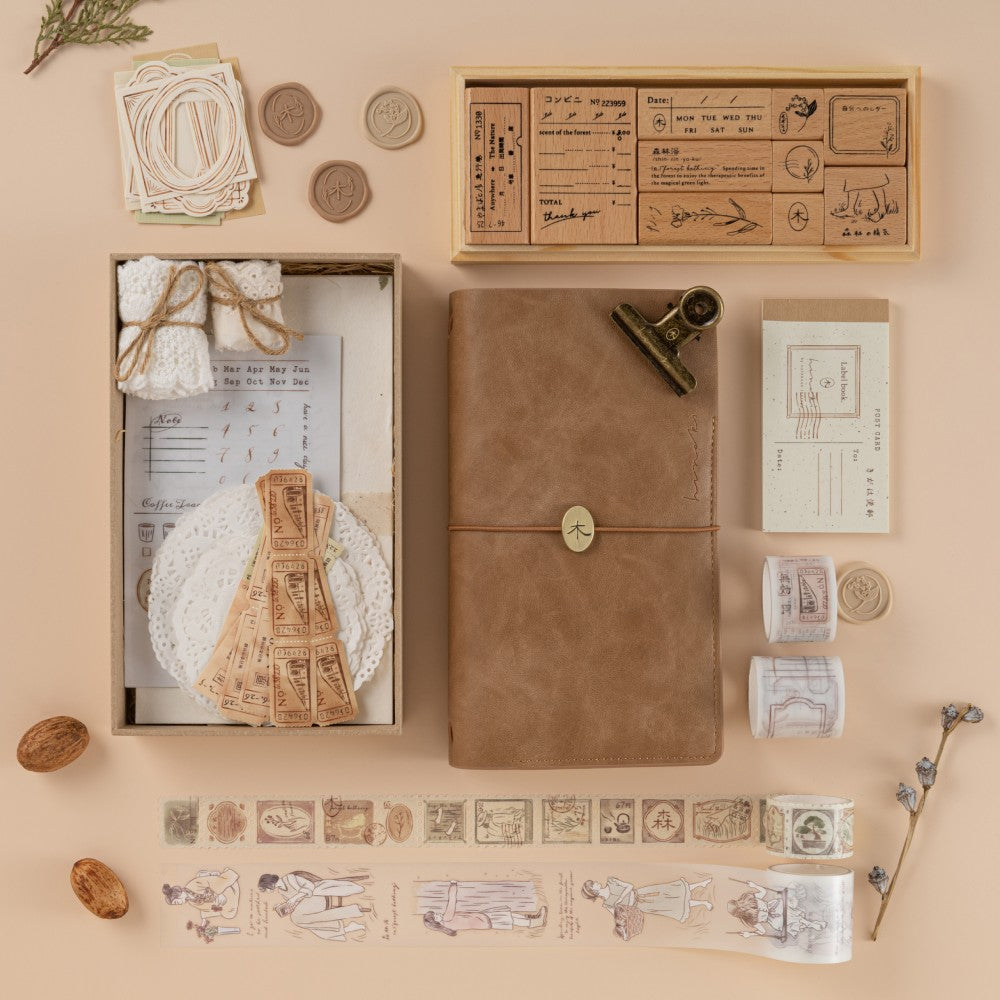 Hinoki - Scrapbook Ephemera Starter Set