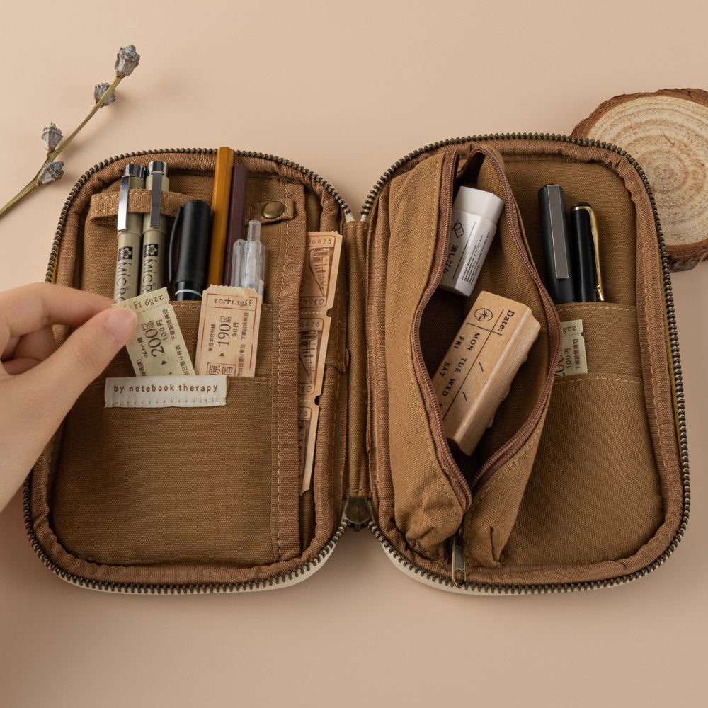 Hinoki - Corduroy Pencil Case