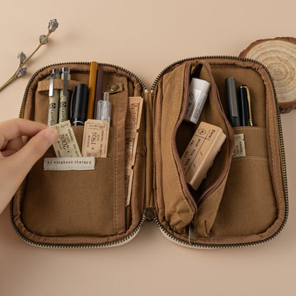 Hinoki - Corduroy Pencil Case