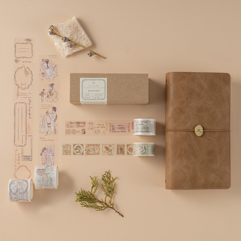 Hinoki - ‘Into the Forest’ PET + Washi Tape Set