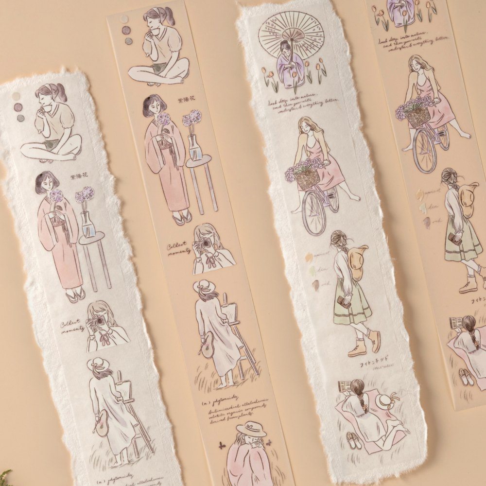 Hinoki - ‘Into the Forest’ PET + Washi Tape Set