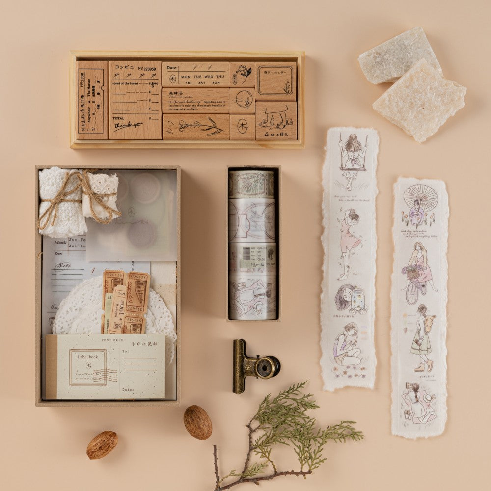 Hinoki - ‘Into the Forest’ PET + Washi Tape Set