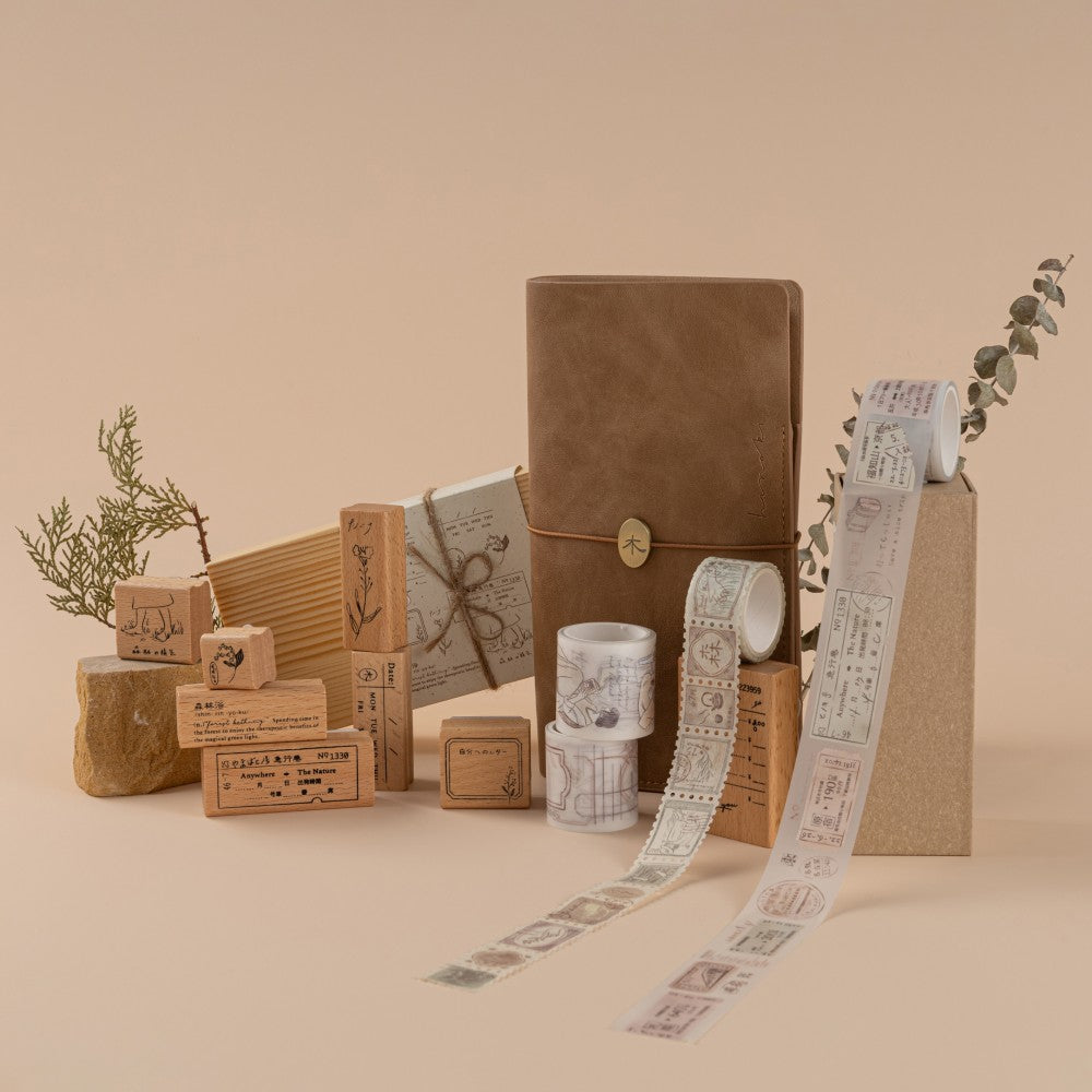 Hinoki - ‘Into the Forest’ PET + Washi Tape Set