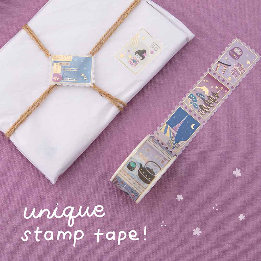 Tsuki ‘Sights of Japan’ Washi Tape Set ☾