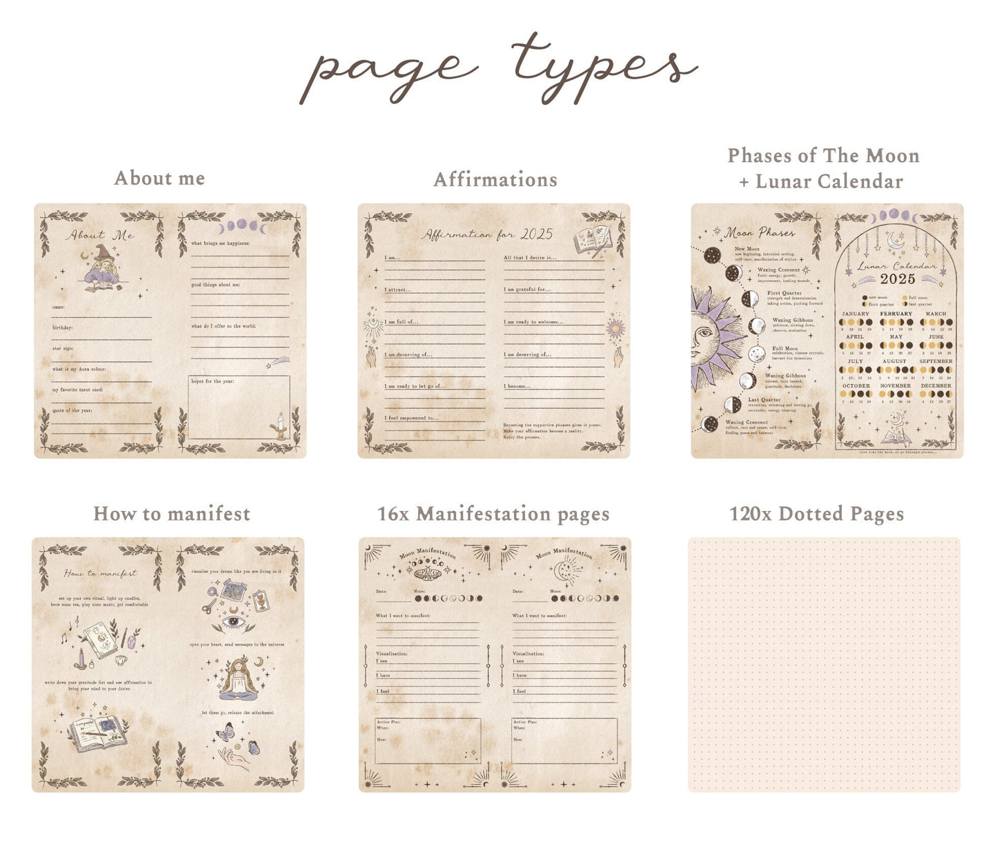 Tsuki ‘Le Soleil’ Collector's Edition Moon Planner Travel Notebook ☾