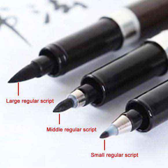 3 Set - Japanese Calligraphy Pens