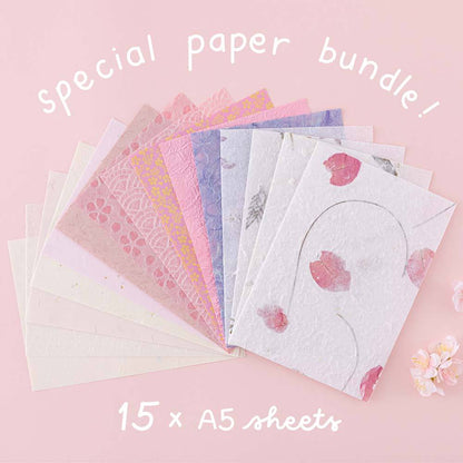 Tsuki ‘Sakura Journey’ Scrapbook Sticker Set ☾