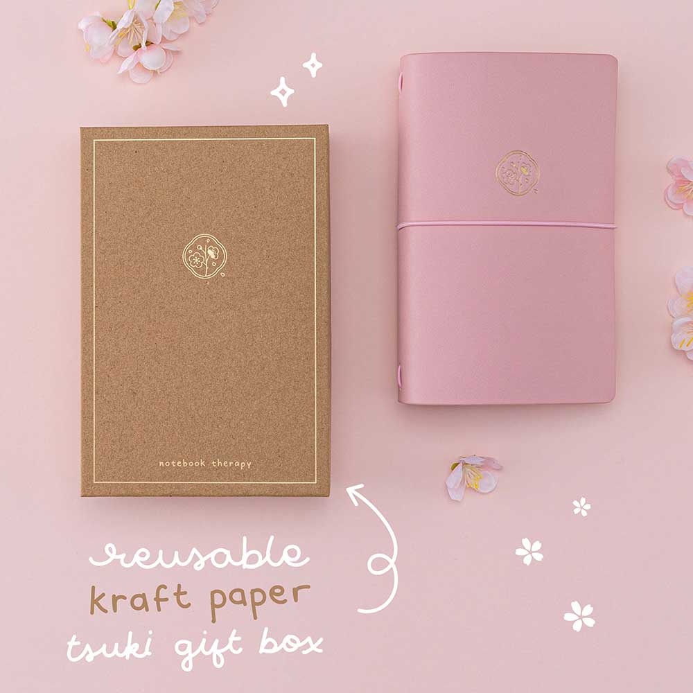 Tsuki ‘Sakura Journey’ Limited Edition Travel Notebook ☾