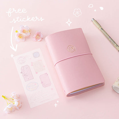 Tsuki ‘Sakura Journey’ Limited Edition Travel Notebook ☾