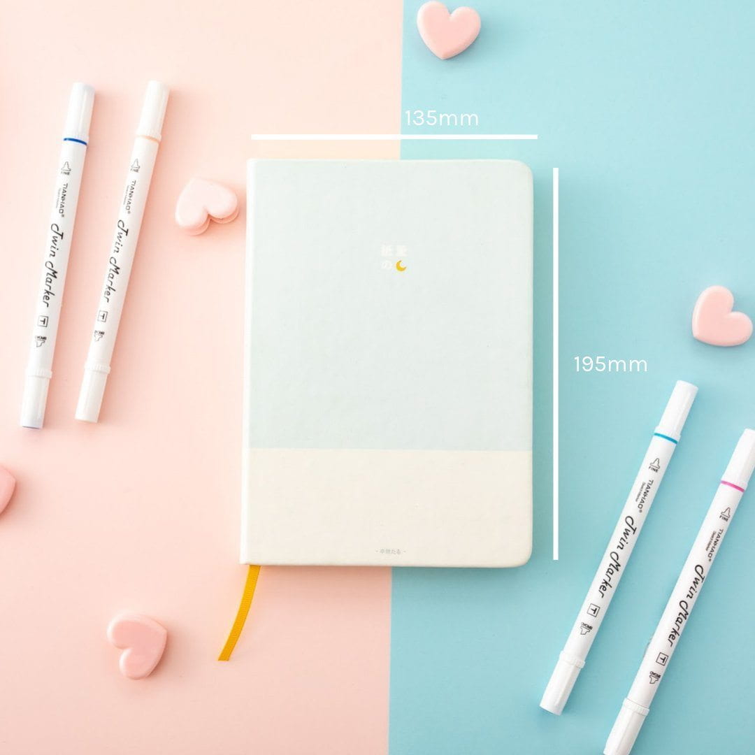 Tsuki 160GSM Bullet Journal ☾