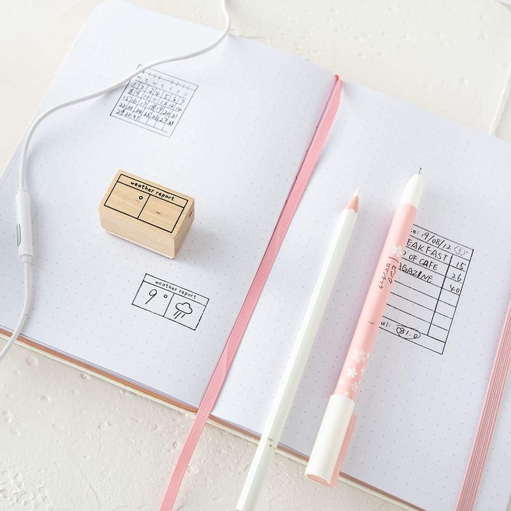 Tsuki Bullet Journal Tracking Stamp Set ☾