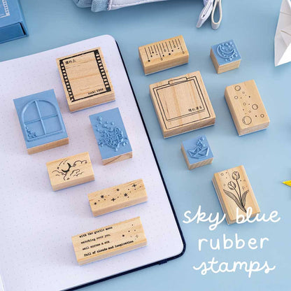 Tsuki ‘Cloud Dreamland’ Bullet Journal Stamp Set ☾