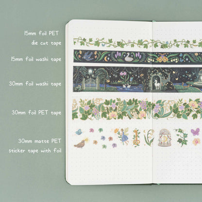 Tsuki ‘Secret Garden’ Travel Notebook Gift Set ☾